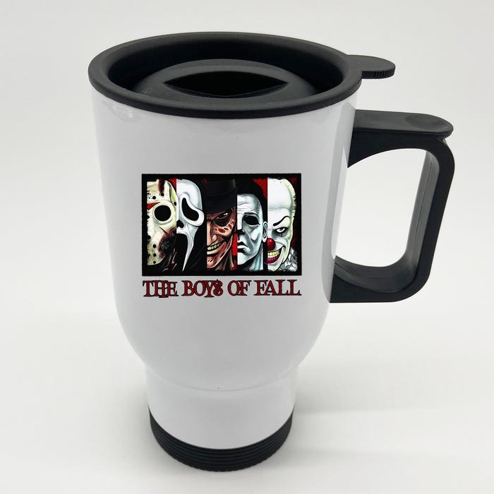 The Boy Of Fall Horror Films Halloween Front & Back Stainless Steel Travel Mug