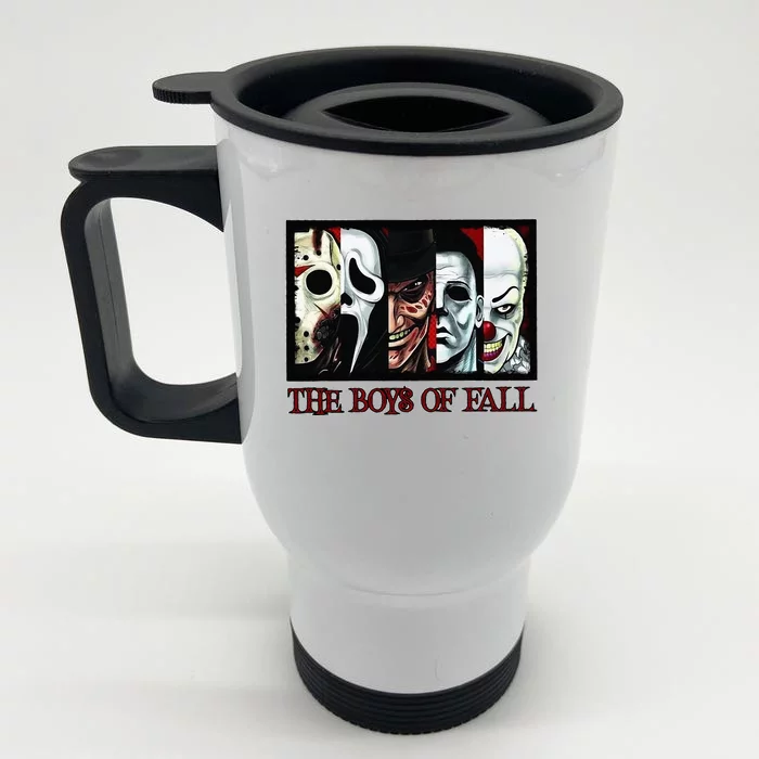 The Boy Of Fall Horror Films Halloween Front & Back Stainless Steel Travel Mug