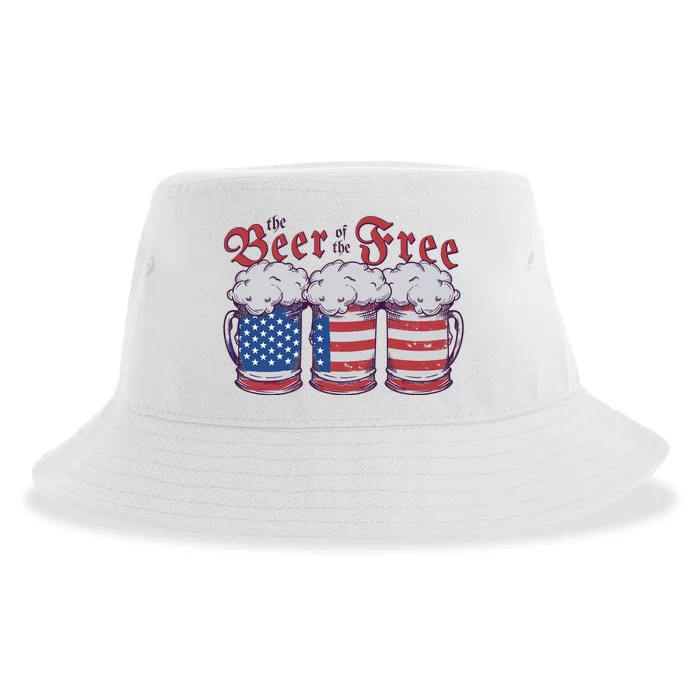 The Beer Of The Free Sustainable Bucket Hat