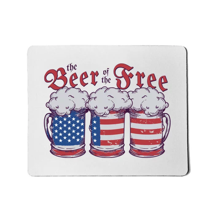 The Beer Of The Free Mousepad