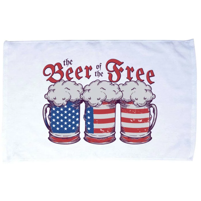 The Beer Of The Free Microfiber Hand Towel