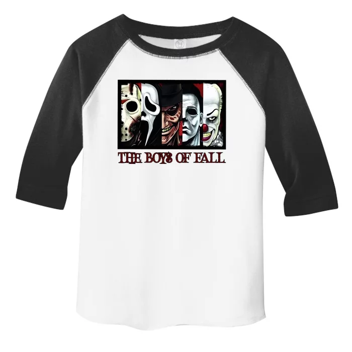 The Boy Of Fall Halloween Horror Character Squad Toddler Fine Jersey T-Shirt