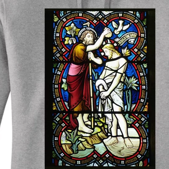 The Baptism Of Jesus Christ Women's Pullover Hoodie