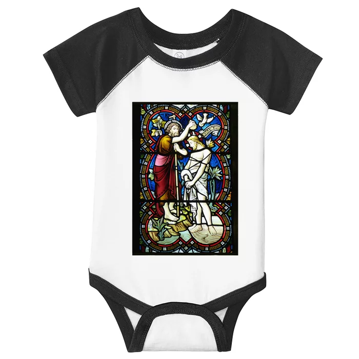 The Baptism Of Jesus Christ Infant Baby Jersey Bodysuit