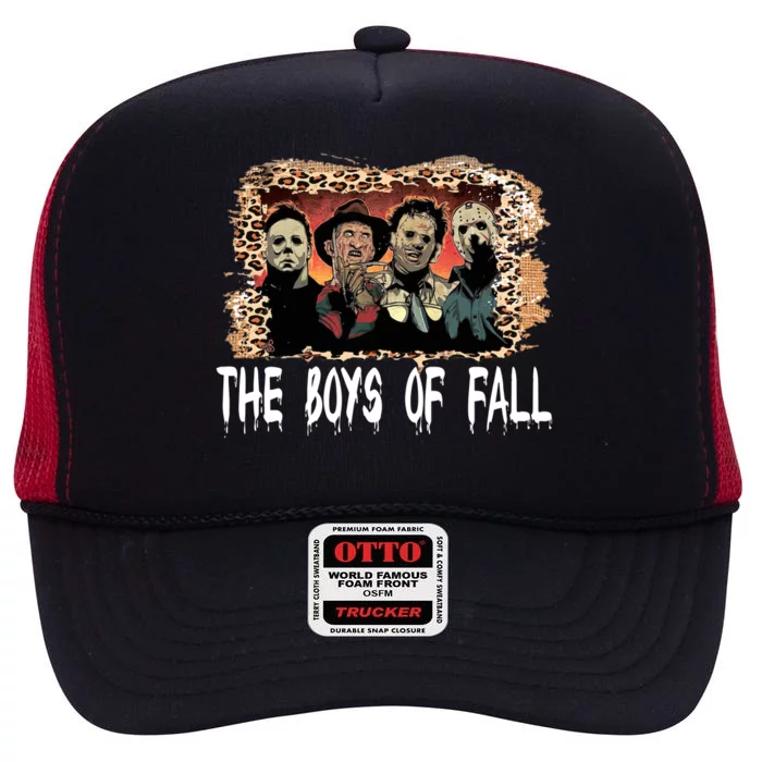 The Boys Of Fall High Crown Mesh Trucker Hat