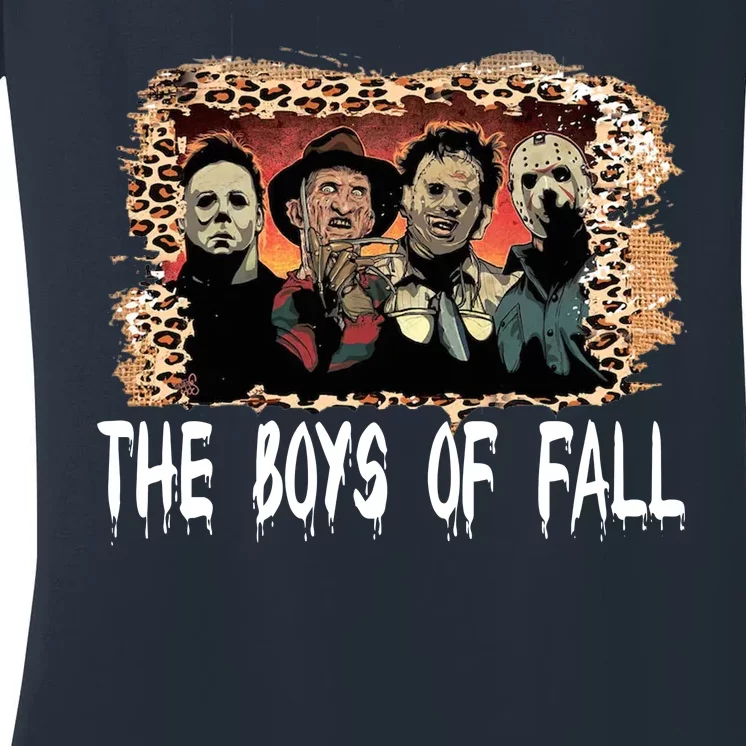 The Boys Of Fall Women's V-Neck T-Shirt