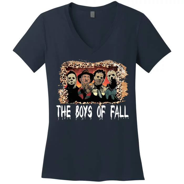 The Boys Of Fall Women's V-Neck T-Shirt