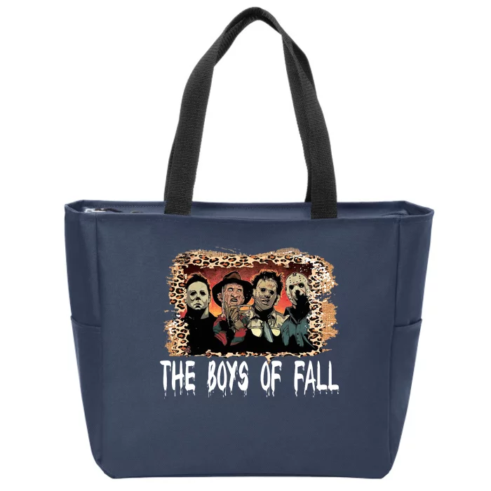 The Boys Of Fall Zip Tote Bag