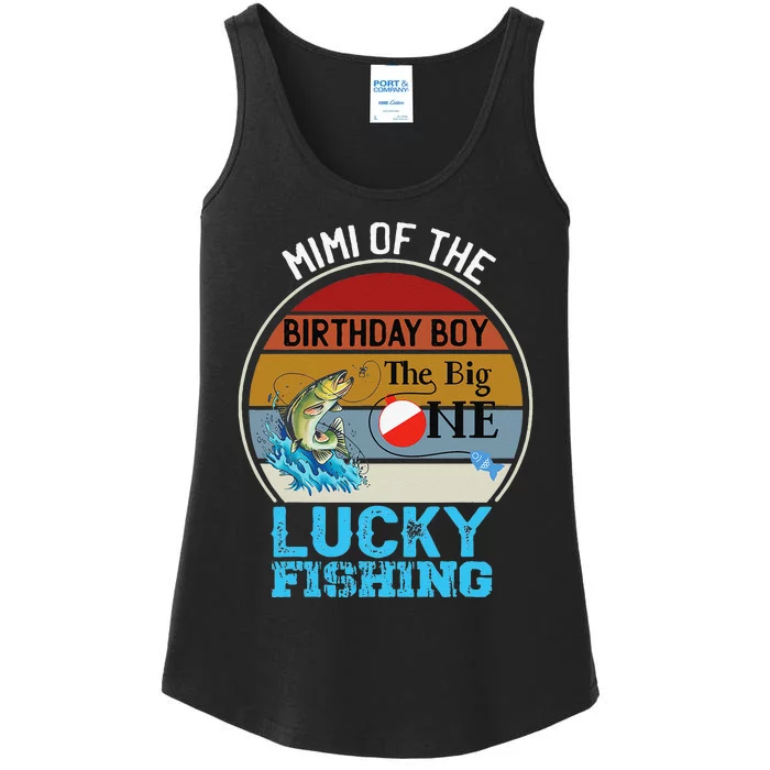 The Big One Birthday Theme Fishing Mimi Of The Birthday Ladies Essential Tank