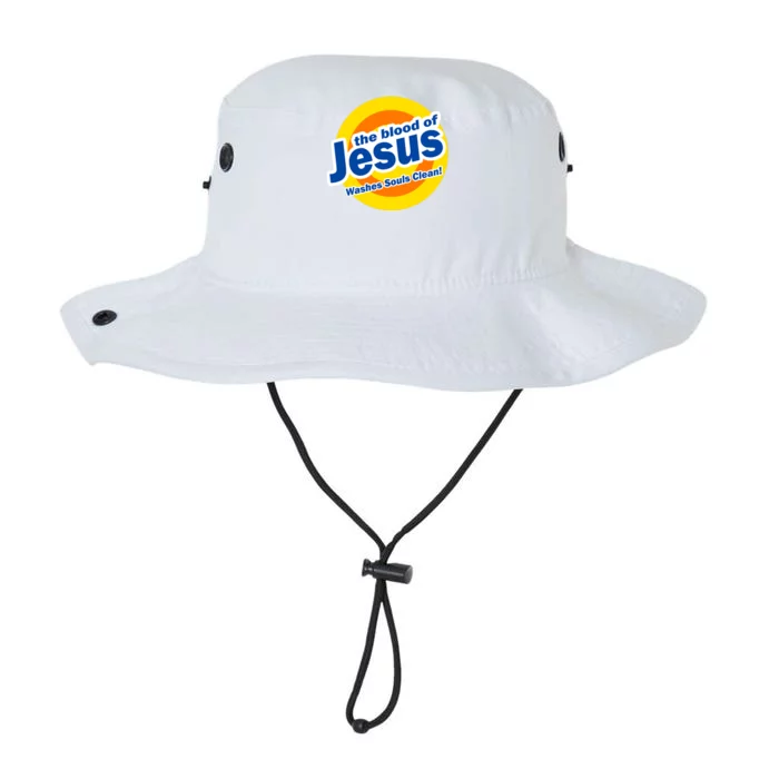 The Blood Of Jesus Washes Souls Clean Legacy Cool Fit Booney Bucket Hat