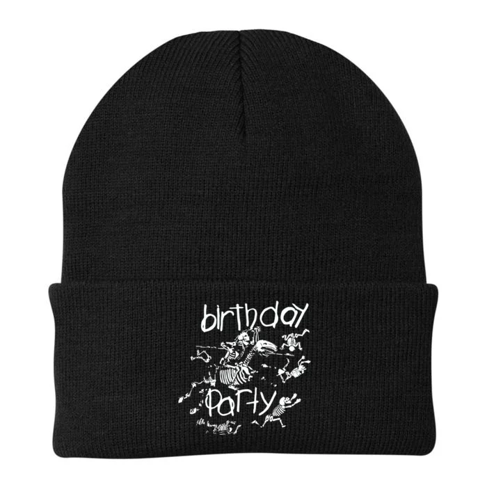 The Birthday Party Screen Printed Knit Cap Winter Beanie