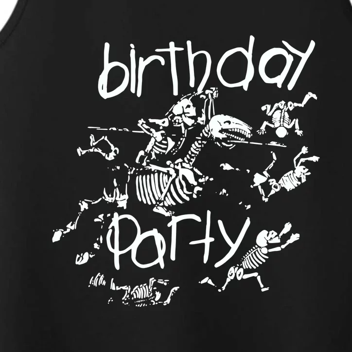 The Birthday Party Screen Printed Performance Tank