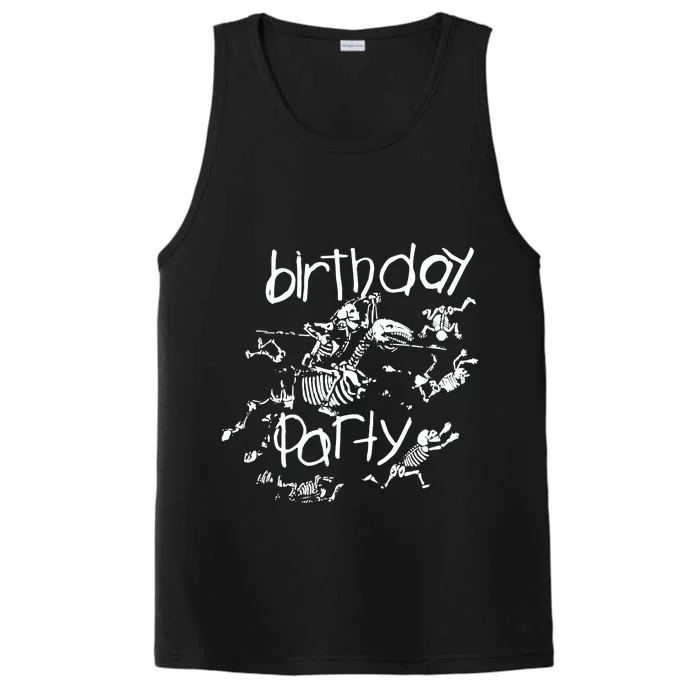 The Birthday Party Screen Printed Performance Tank