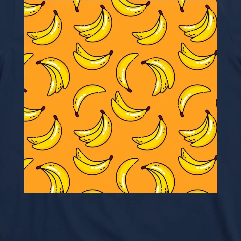 Tropical Banana Pattern T-Shirt