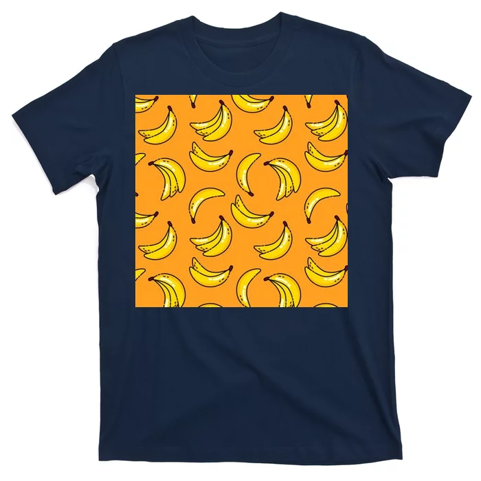 Tropical Banana Pattern T-Shirt