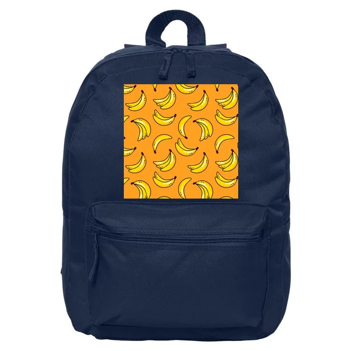 Tropical Banana Pattern 16 in Basic Backpack