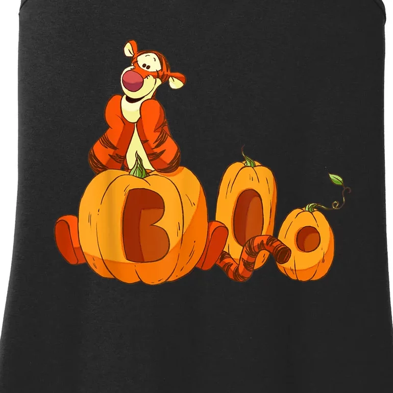 Tigger Boo Pumpkins Ladies Essential Tank