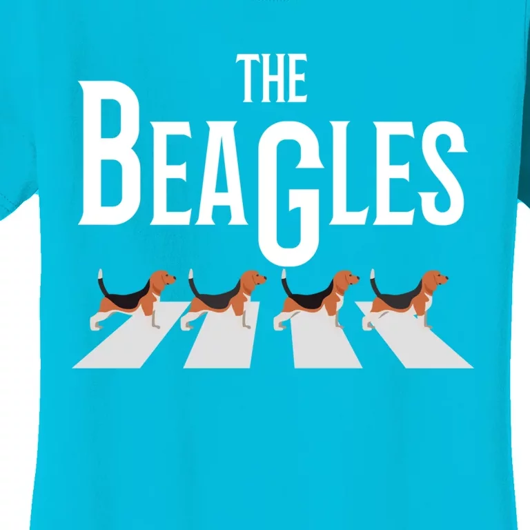 The Beagles Parody Of The Crosswalk Meaningful Gift Women's T-Shirt