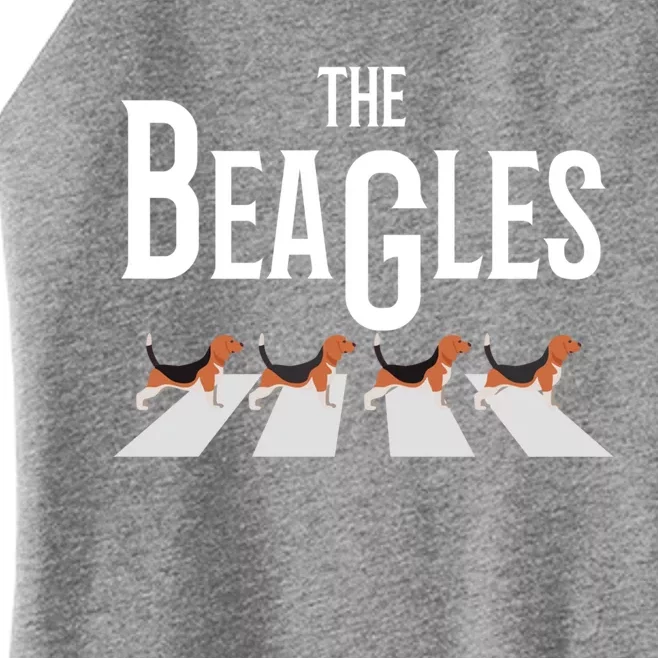 The Beagles Parody Of The Crosswalk Meaningful Gift Women’s Perfect Tri Rocker Tank