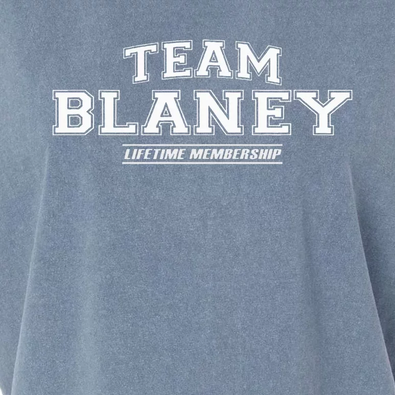 Team Blaney Proud Family Surname Last Name Gift Garment-Dyed Women's Muscle Tee