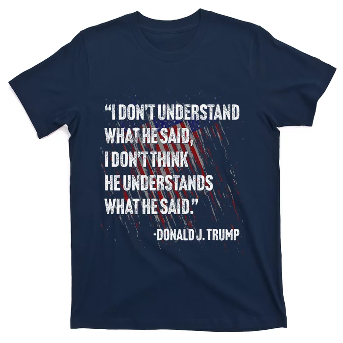 Trump Biden Presidential Debate 2024 Funny T-Shirt