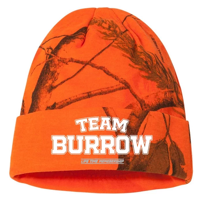 Team Burrow Proud Family Surname, Last Name Team Burrow Kati - 12in Camo Beanie