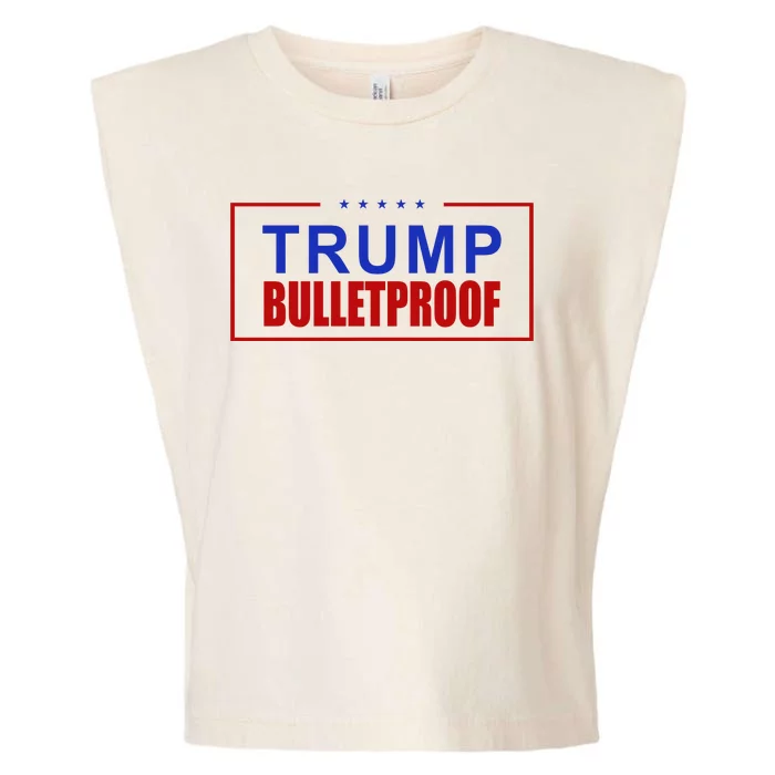 Trump Bulletproof Pro Trump America Garment-Dyed Women's Muscle Tee