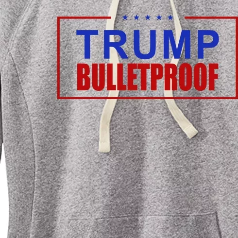 Trump Bulletproof Pro Trump America Women's Fleece Hoodie