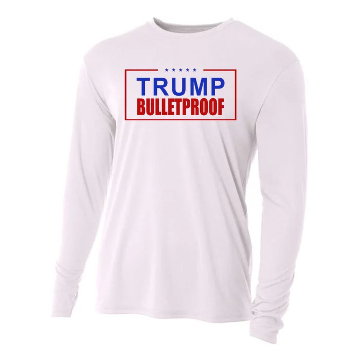 Trump Bulletproof Pro Trump America Cooling Performance Long Sleeve Crew