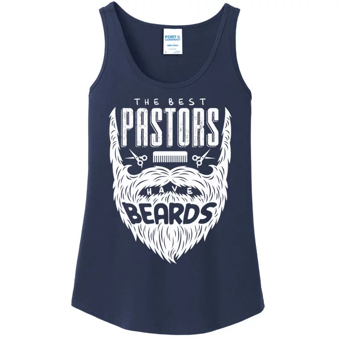 The Best Pastors Have Beards Funny Appreciation Gift For Ladies Essential Tank