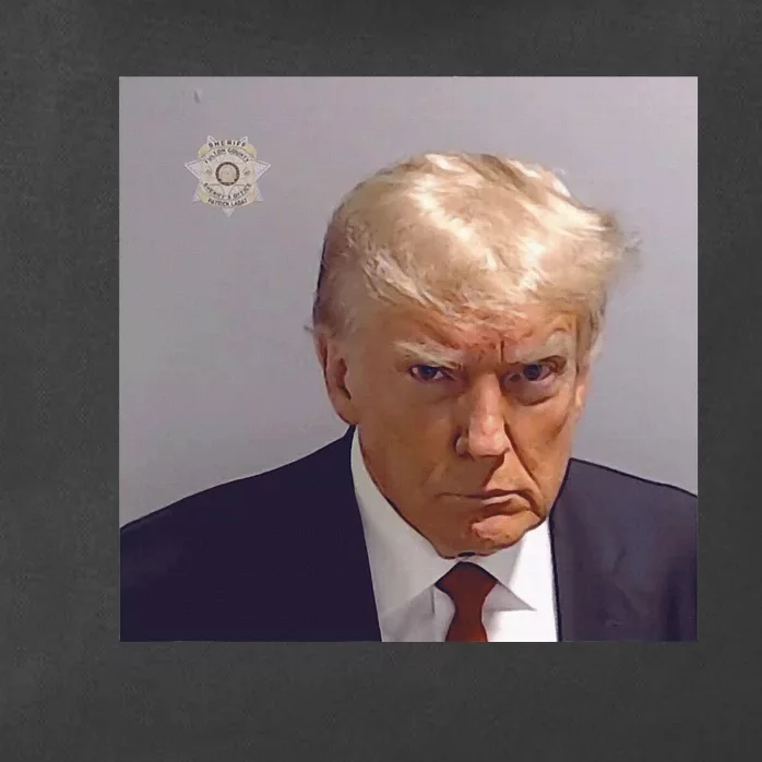 The Booking Photo Of Donald Trump Zip Tote Bag