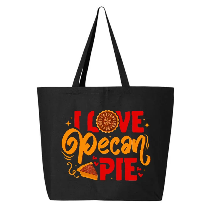 Thanksgiving Baking Pecan Pie Lover 25L Jumbo Tote