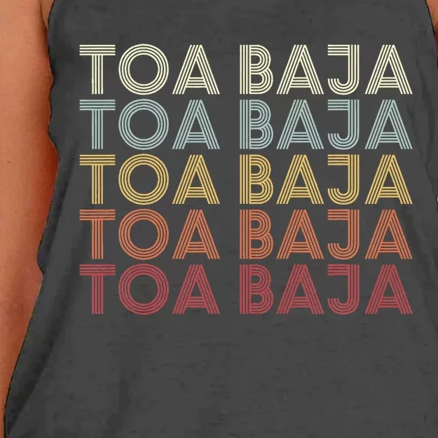 Toa Baja Puerto Rico Toa Baja Women's Knotted Racerback Tank