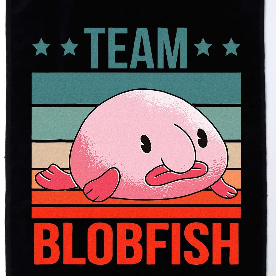 Team Blobfish Quote Deep Sea Fish Blobfish Platinum Collection Golf Towel