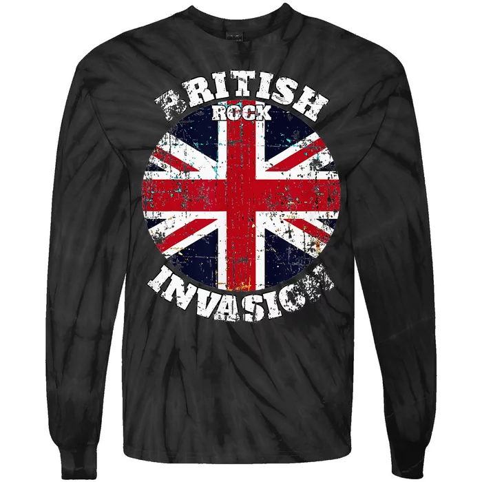 The British Rock Music Invasion Tie-Dye Long Sleeve Shirt