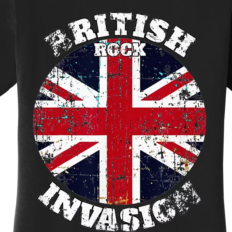 The British Rock Music Invasion Women's T-Shirt