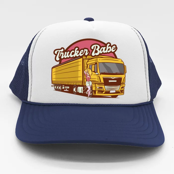 Trucker Babe Retro Trucker Hat