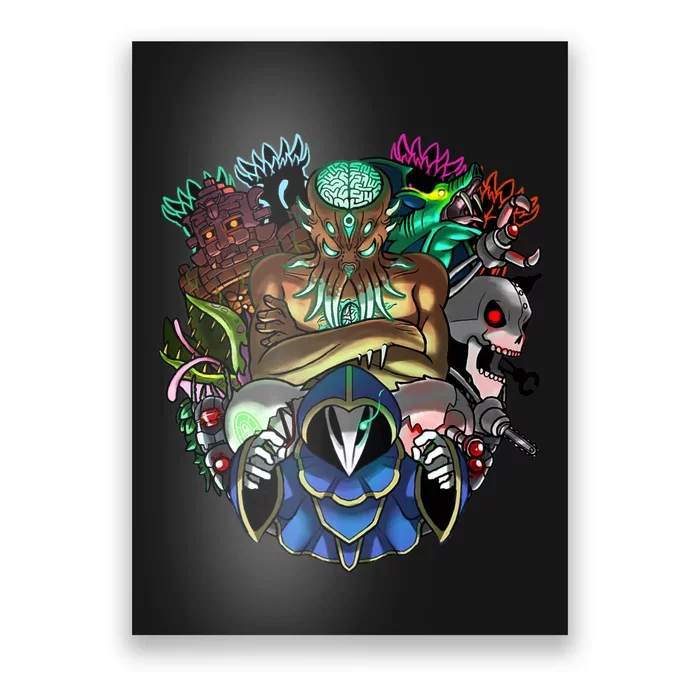 Terraria Boss Rush christ Framed Print