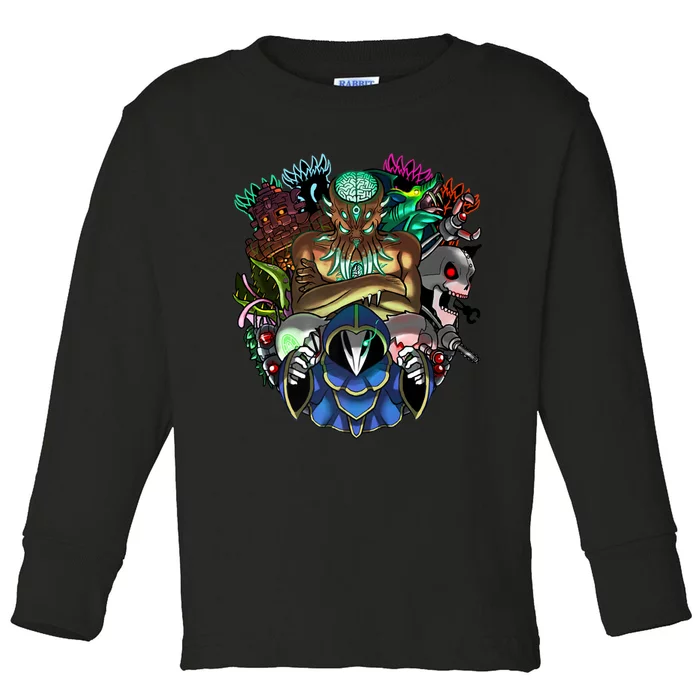 Terraria Boss Rush Kids Long Sleeve Shirt