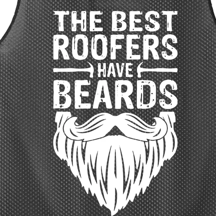 The Best Roofers Have Beards Roofing For Men MM Mesh Reversible Basketball Jersey Tank