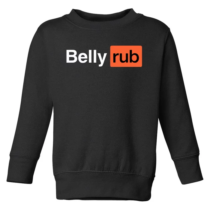 Takkun Belly Rub Toddler Sweatshirt