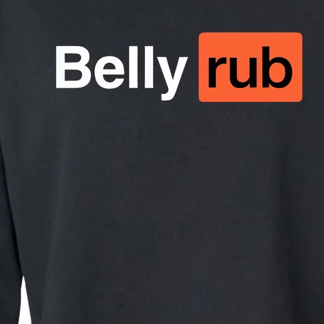 Takkun Belly Rub Cropped Pullover Crew