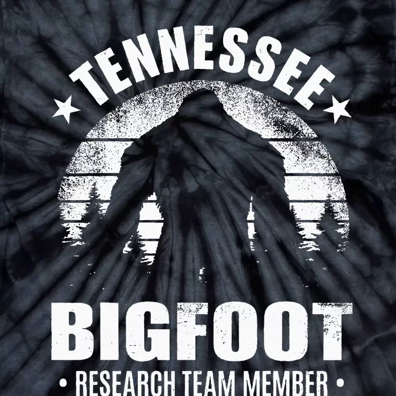 Tennessee Bigfoot Research Team Member Sasquatch Sunset Tie-Dye T-Shirt