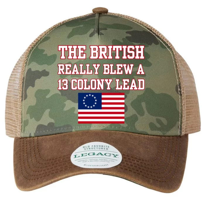 The British Really Blew A Thirteen Colony Lead Legacy Tie Dye Trucker Hat