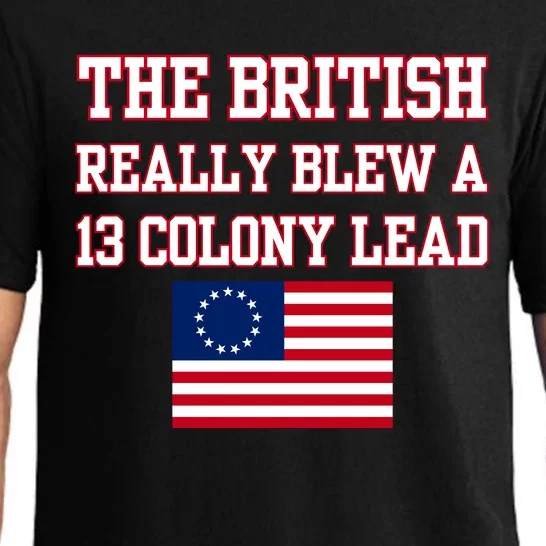 The British Really Blew A Thirteen Colony Lead Pajama Set