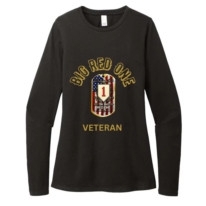 The Big Red One 1st Infantry Division Of The Us Womens CVC Long Sleeve Shirt