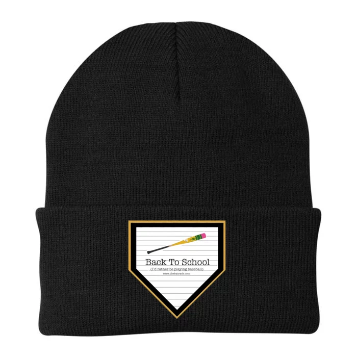 The Bat Rack Baseball Back To School Knit Cap Winter Beanie