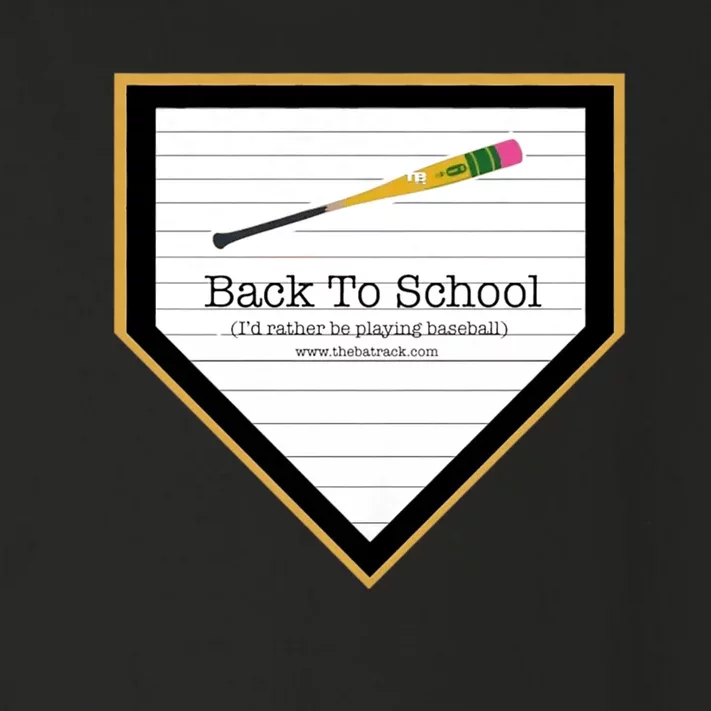 The Bat Rack Baseball Back To School Toddler Long Sleeve Shirt