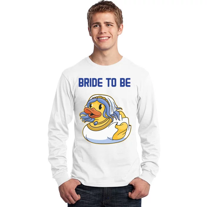 Team Bride Rubber Duck Party Wo's Hen Party Tall Long Sleeve T-Shirt