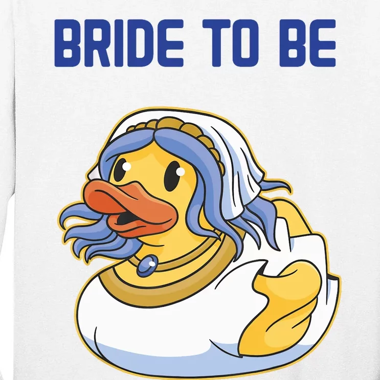 Team Bride Rubber Duck Party Wo's Hen Party Tall Long Sleeve T-Shirt